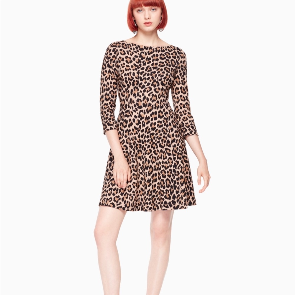 Kate Spade leopard dress size 6